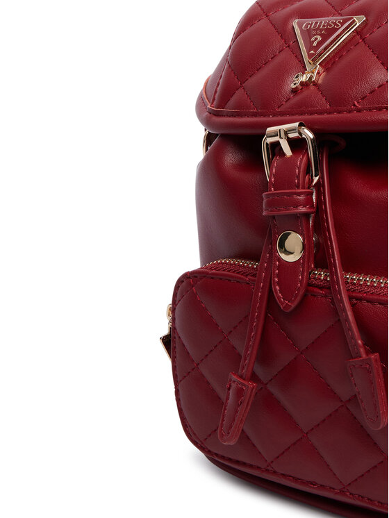 Guess Guess Seljakott J6BZ03 W3961 Tumepunane