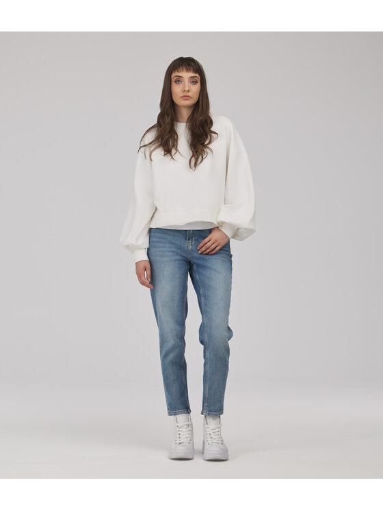Lee Cooper Lee Cooper Bluza EVA Biały Oversize