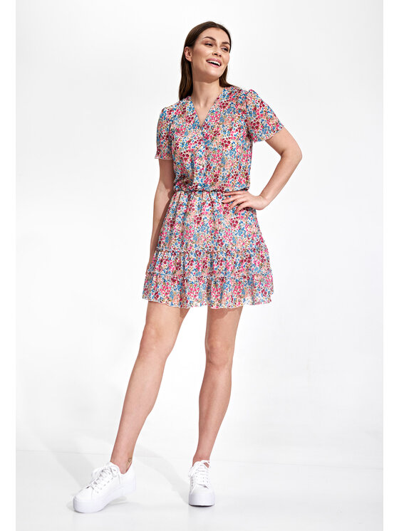 FIGL FIGL Šaty M861 Farebná Regular Fit