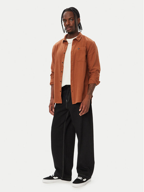 Quiksilver Quiksilver Риза EQYWT04651 Светлокафяв Regular Fit