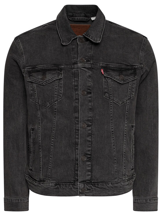 Levi's® Jeansová bunda The Trucker 72334-0515 Černá Regular Fit