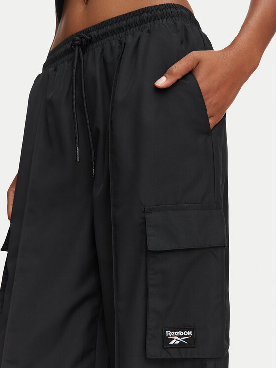 Reebok Reebok Παντελόνι φόρμας Zosia RK25704CCW Μαύρο Regular Fit
