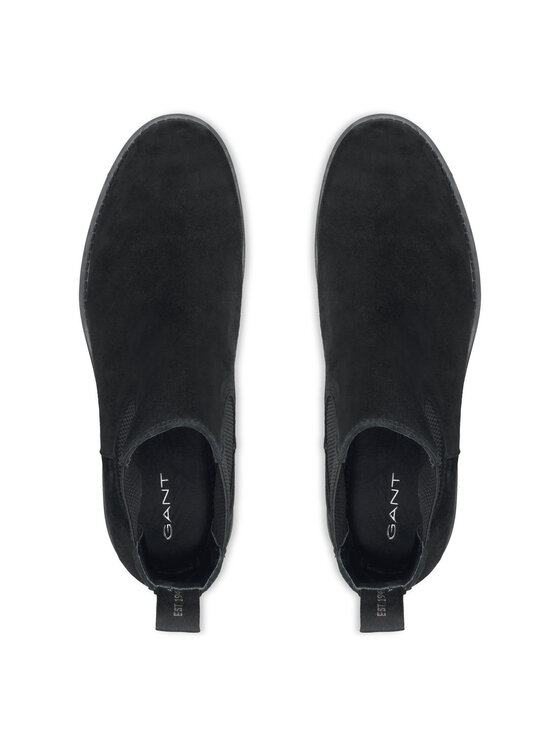 Gant Gant Kotníková obuv s elastickým prvkem 31653106 Černá