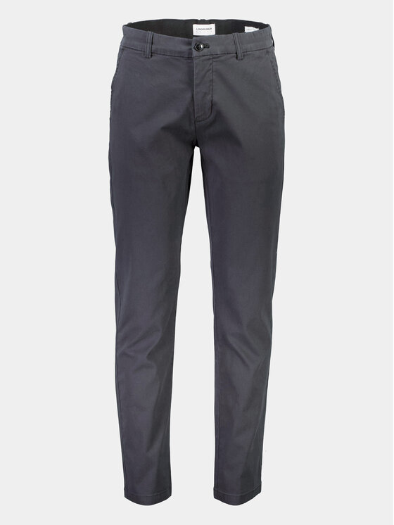 Lindbergh Lindbergh Chino kalhoty 30-005044 Černá Slim Fit