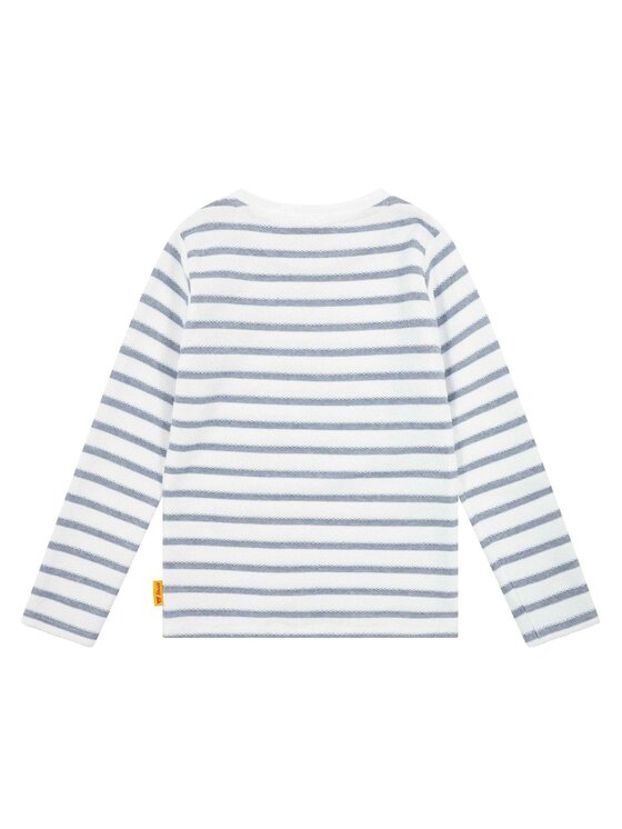 Steiff Steiff Longsleeve 28240 Biały Comfort Fit