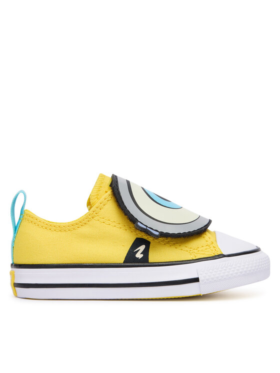 Converse Converse Plátěnky Converse x Minions Chuck Taylor All Star One Strap Easy-On A21407C Žlutá