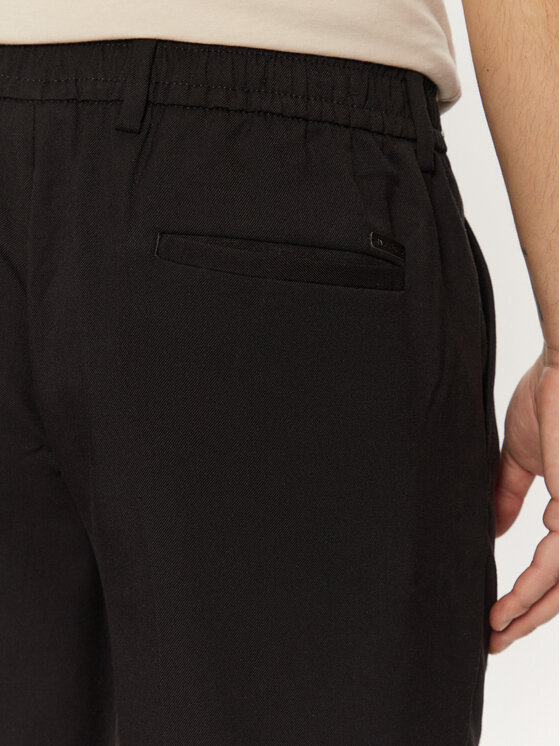 Jack & Jones Jack & Jones Spodnie materiałowe Karl 12267059 Czarny Loose Fit
