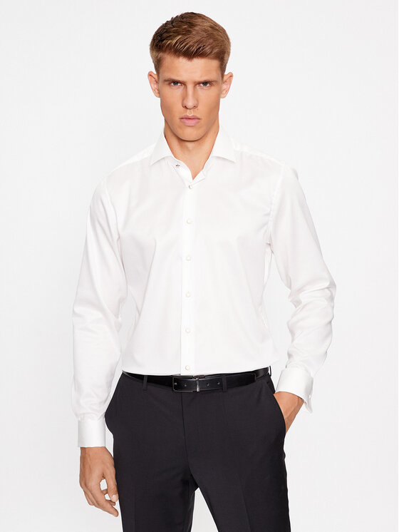 Eterna Košeľa 8217/F659 Biela Slim Fit