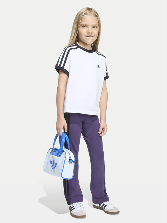 adidas adidas Majica 3-Stripes KC9507 Bela Loose Fit