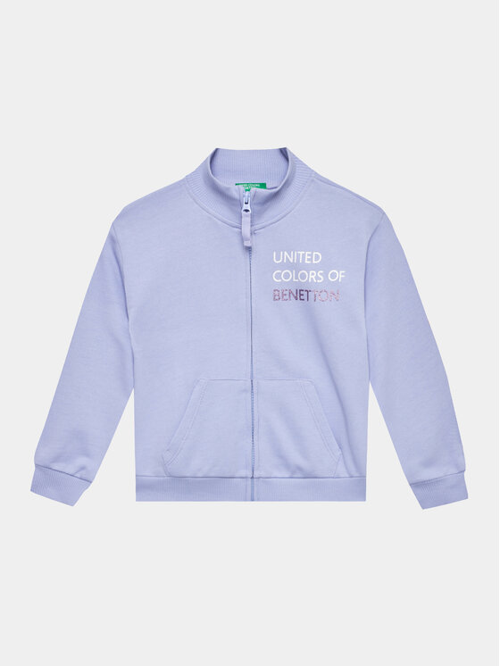 United Colors Of Benetton Bluză 3J68C502F Violet Regular Fit