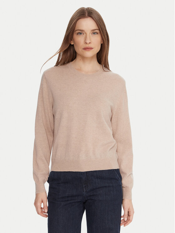 United Colors Of Benetton United Colors Of Benetton Pullover 1002D10BG Beige Relaxed Fit