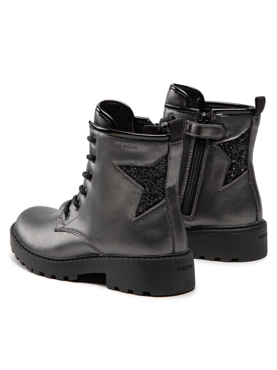 Geox Geox Kozaki J Casey G. G J9420G 0NFEW C0062 S Srebrny