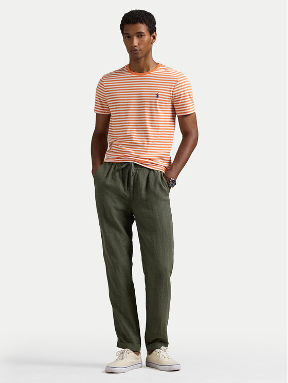 Polo Ralph Lauren Polo Ralph Lauren Tričko 710956828002 Oranžová Custom Slim Fit