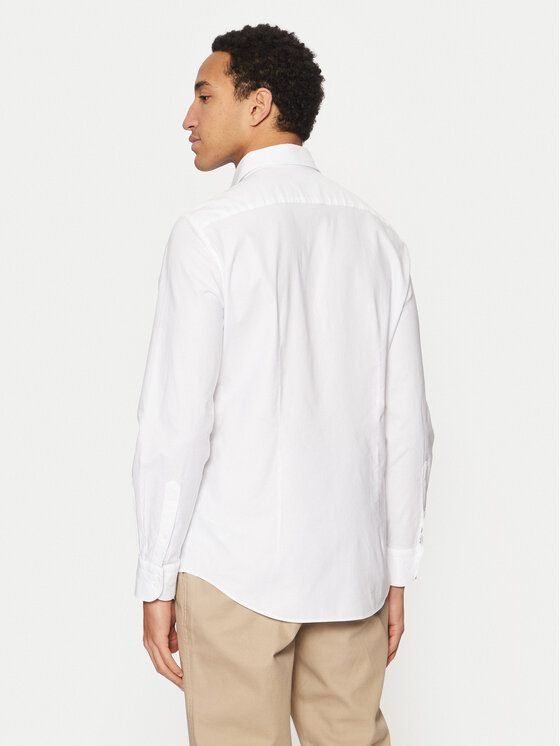 Tommy Hilfiger Tommy Hilfiger Košulja MW0MW37597 Bijela Slim Fit