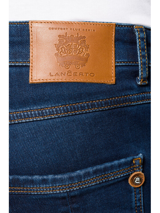 Lancerto Lancerto Jeansy Warren SP113122000001 Granatowy Slim Fit