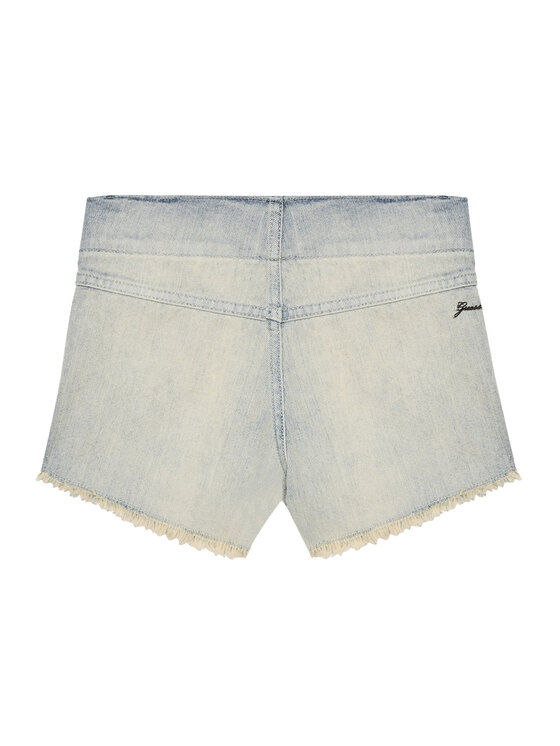 Guess Guess Pantaloni scurți de blugi J5GD08 D45E0 Albastru Regular Fit