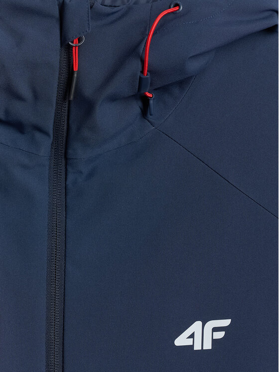 4F 4F Kurtka przejściowa MIDSHOP TEXTILE Granatowy Regular Fit