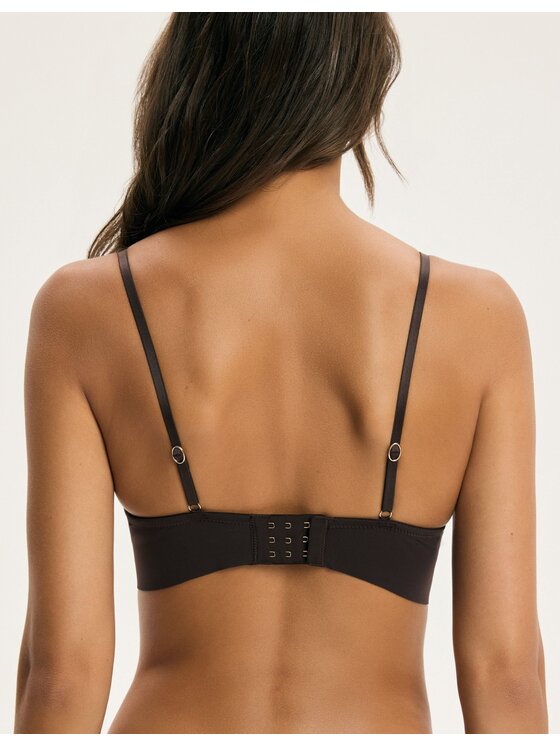 Esotiq Esotiq Biustonosz push-up 43667 Brązowy