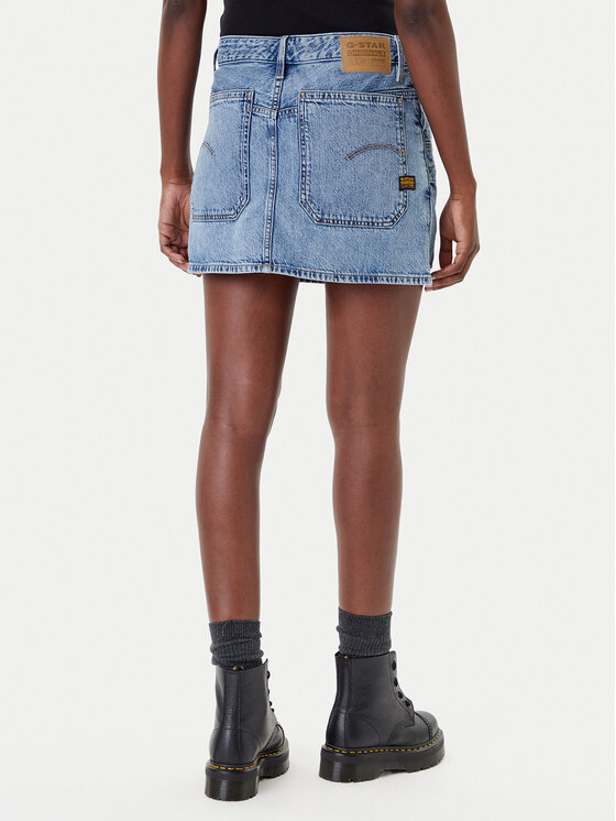 G-Star Raw G-Star Raw Jeans suknja D27703-D536 Plava Regular Fit