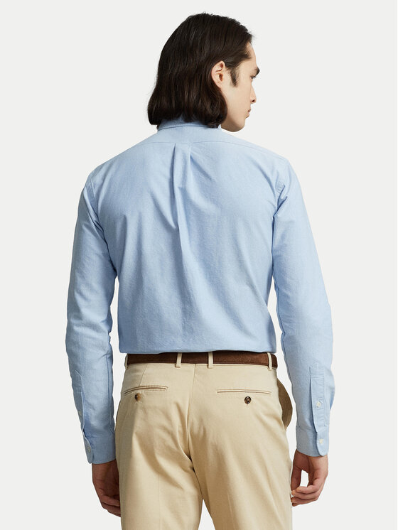 Polo Ralph Lauren Polo Ralph Lauren Košile Cupdppcs 710792041002 Světle modrá Custom Fit
