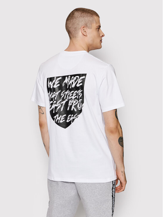 T-shirt KLASYK Tagword 1121 Bianco Regular Fit