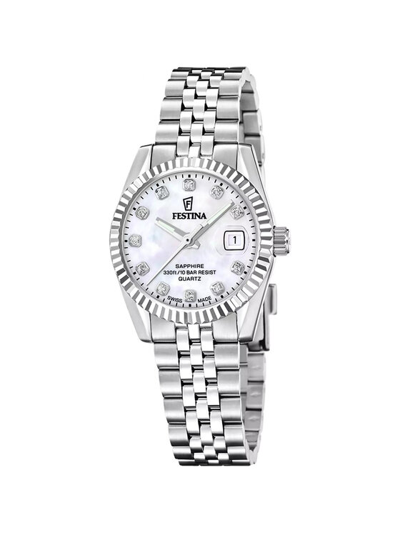Festina Festina Hodinky F20087-1 Strieborná
