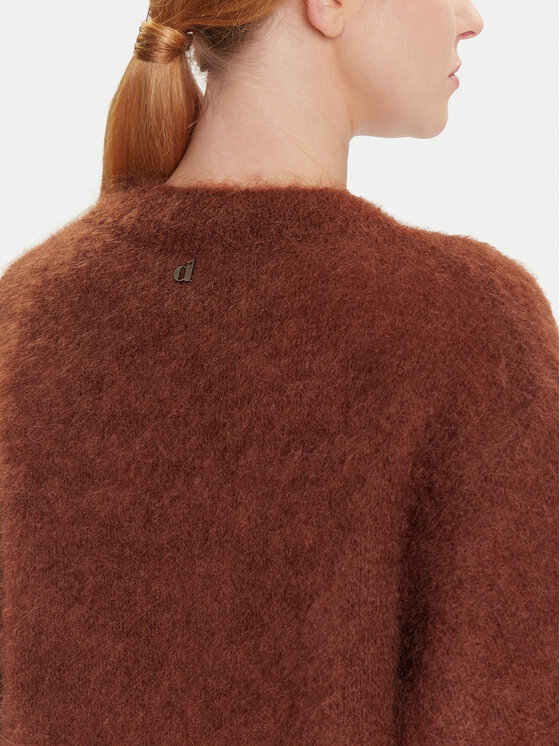Dixie Dixie Pullover M277Y101A Braun Relaxed Fit