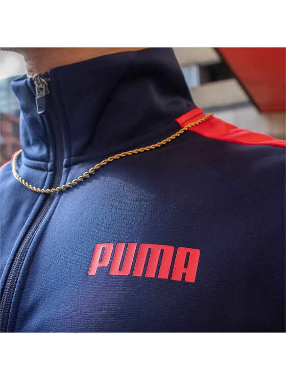 Puma Puma Bluza 674251 Granatowy Regular Fit