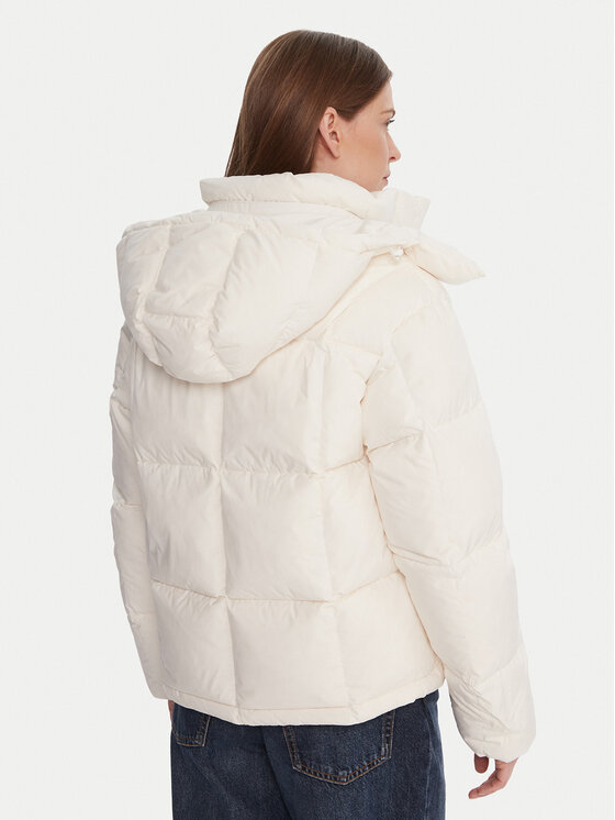 Tommy Jeans Tommy Jeans Daunenjacke Alaska DW0DW21623 Écru Relaxed Fit