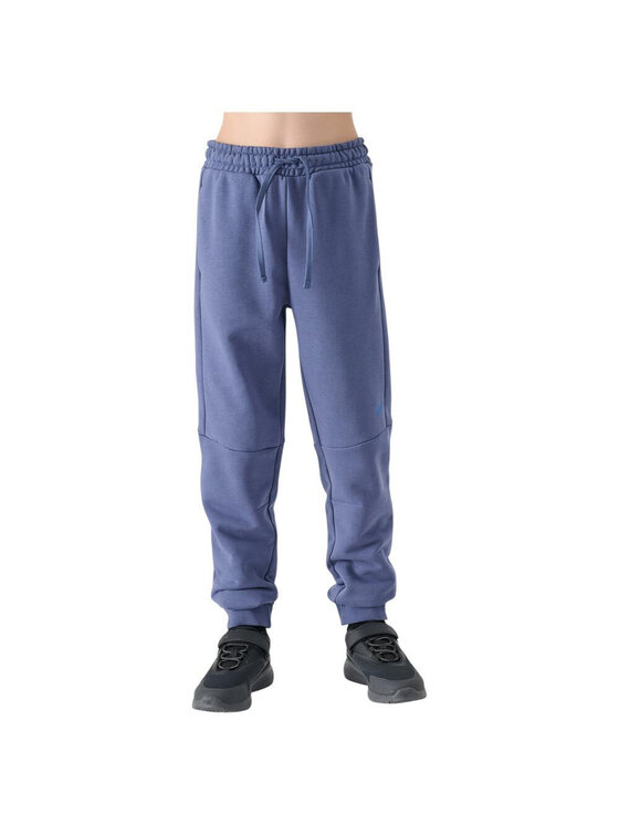 4F 4F Pantaloni da tuta 4FJWSS25TTROM1103-33S Blu Regular Fit