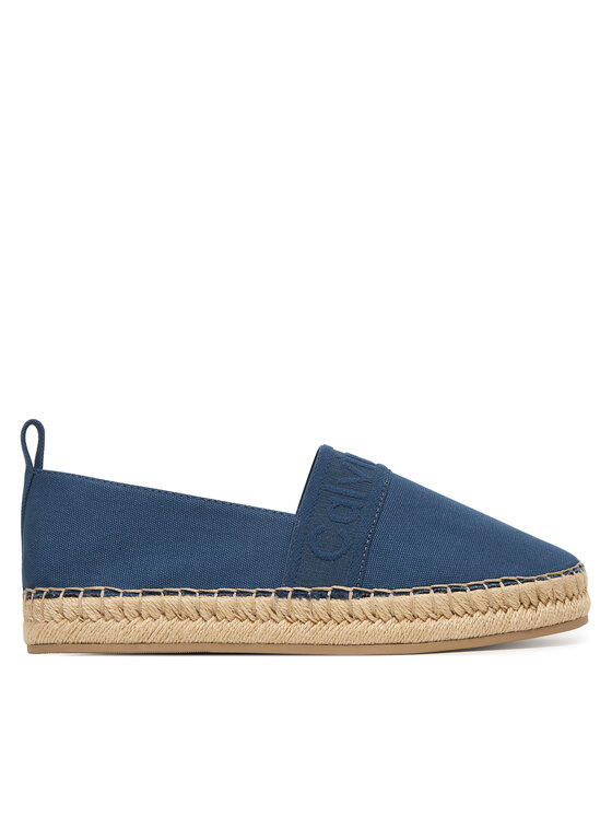 Calvin Klein Calvin Klein Εσπαντρίγιες Oblique Espadrille Webbing HW0HW02934 Μπλε