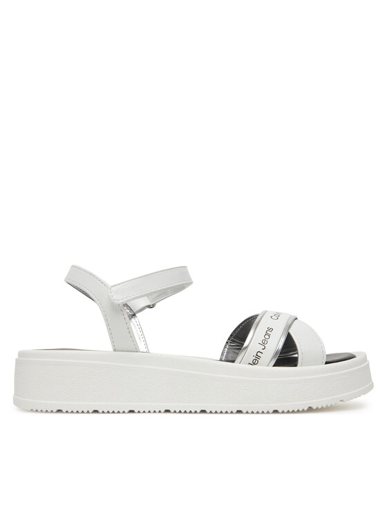 Calvin Klein Jeans Sandale V4A2-82054-0371X S Alb