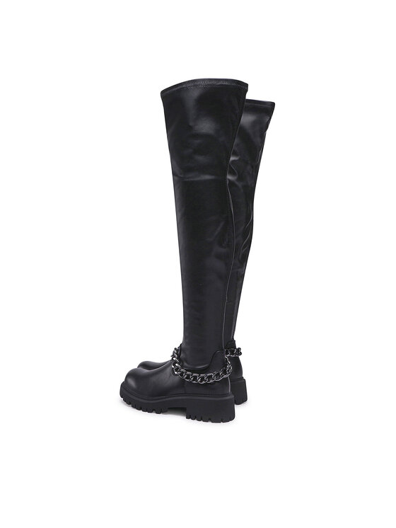 DeeZee DeeZee Stivali sopra il ginocchio H13073A-5 Nero