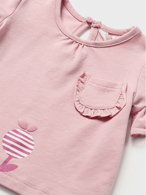 Mayoral Mayoral 2er-Set T-Shirts 1097 Rosa Regular Fit