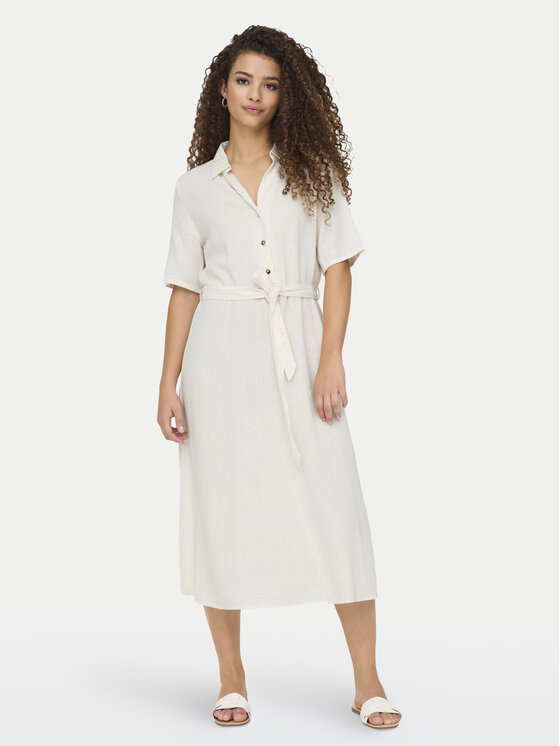 JDY JDY Літня сукня Say 15338771 Білий Regular Fit
