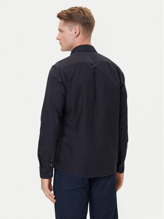 BOSS BOSS Риза H-Roan 50544917 Тъмносин Slim Fit