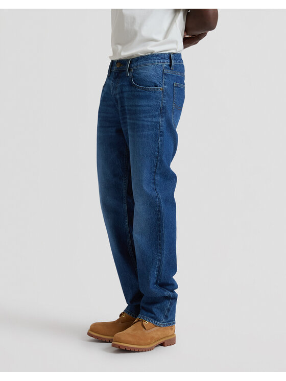Lee Lee Jeansy HADEN Niebieski Loose Fit