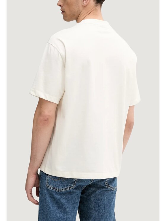 Calvin Klein Jeans Calvin Klein Jeans T-shirt SS CENTER CHAIN STIT Bianco Casual Fit