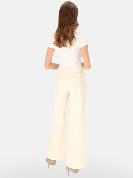 L’AF L’AF Jeansy Kamea Beżowy Wide Leg