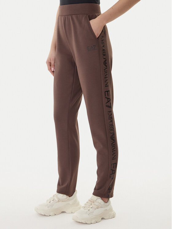 EA7 Emporio Armani EA7 Emporio Armani Dres 7W000116 AF10443 U6063 Brązowy Regular Fit
