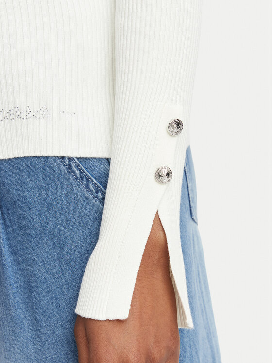 Guess Guess Rolák W6BR29 Z1417 Krémová Slim Fit