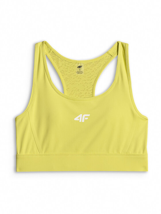 4F 4F Biustonosz sportowy ACTIVE BY NATURE Zielony