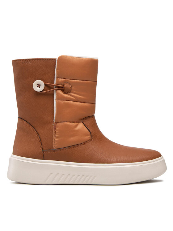Geox Geox Polokozačky D Nhenbus B D168DB 0FEFU C0452 Hnědá