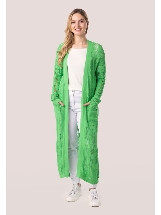 Kardigan QUIOSQUE, Rozmiar 44, Zielony, QUIOSQUE 6SS001902