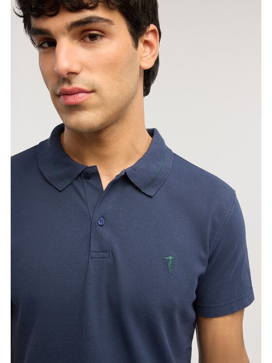 Trussardi Trussardi T-Shirt G5018000129N034 Niebieski Regular Fit