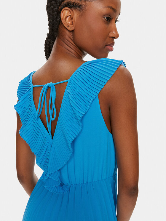 Marc Aurel Marc Aurel Rochie de vară 6954 1021 93307 Albastru Regular Fit