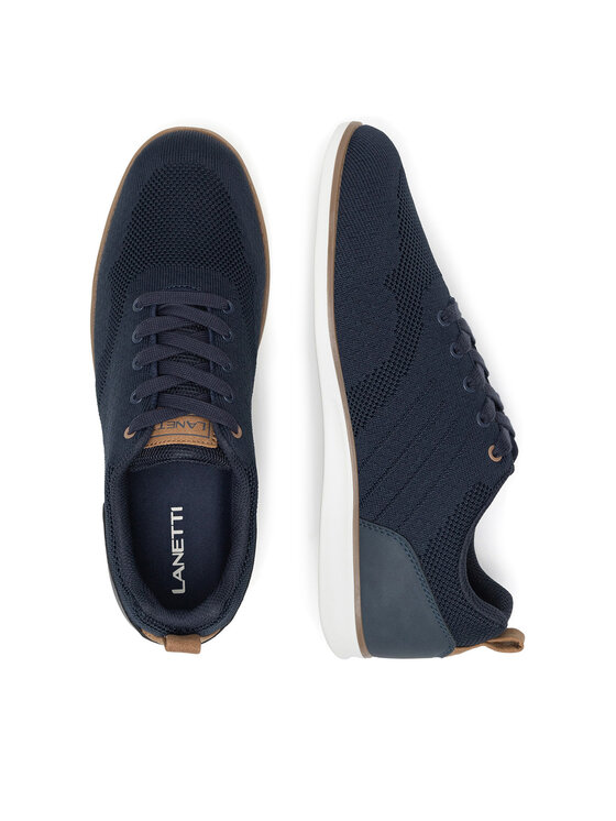 Lanetti Lanetti Halbschuhe VSS25-L004 Dunkelblau