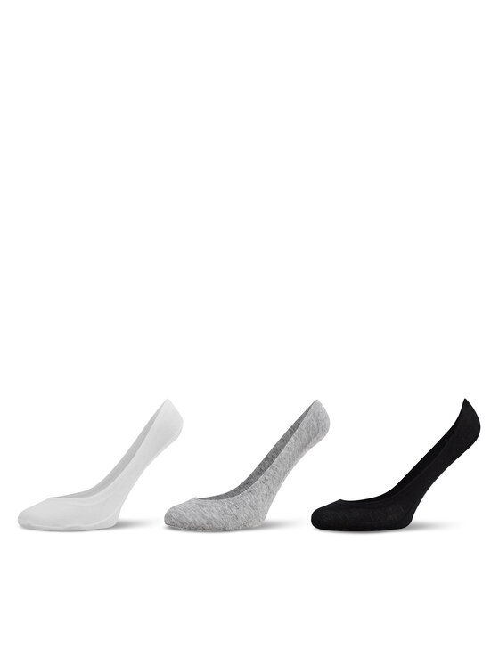 Jenny Fairy Jenny Fairy 3er-Set Damen Sneakersocken 4WB-008-SS24 Schwarz