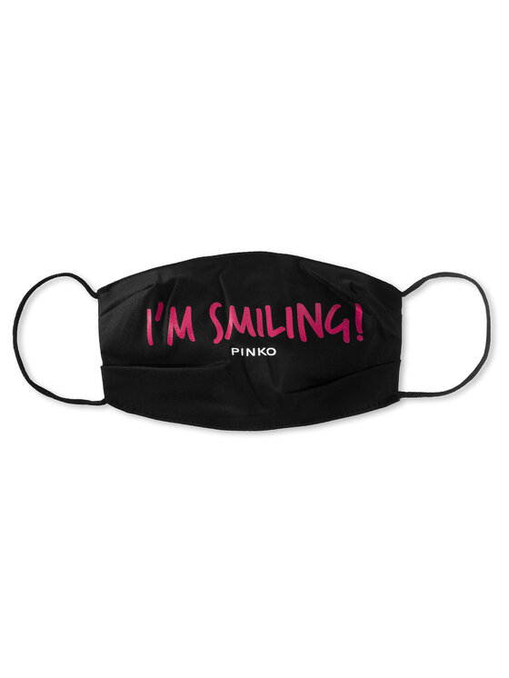 PINKO Pinko Stoffmaske Lolita Marscherina 20202 PRR 1N20CH.Y6XS Schwarz