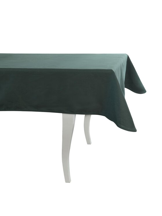 Roseberry Home Roseberry Home Obrus Lniany Royal Green Zielony